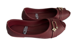 Women’s Peep-Toe Flats | Ouchi wear